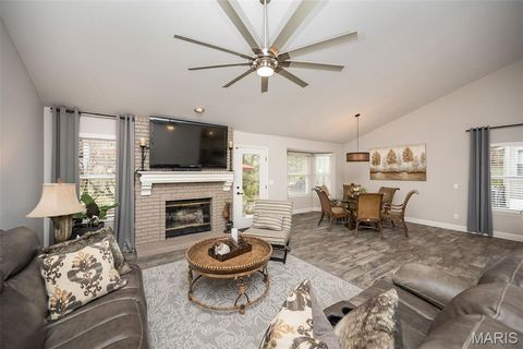 Tiny photo for 563 Beacon Point Lane, Wildwood, MO 63040 (MLS # 25077961)