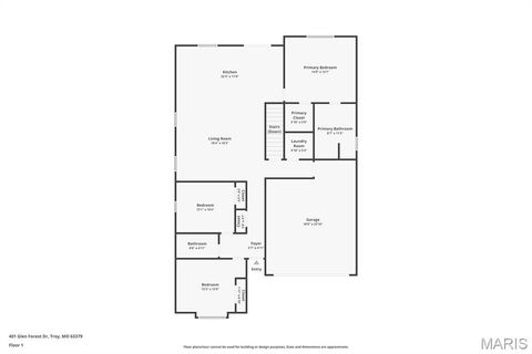 Tiny photo for 401 Glen Forest Drive, Troy, MO 63379 (MLS # 25059861)