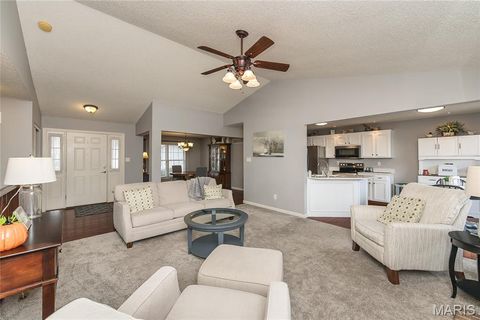 Tiny photo for 756 Wrausmann Drive, Wentzville, MO 63385 (MLS # 25068393)
