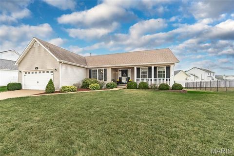 Tiny photo for 756 Wrausmann Drive, Wentzville, MO 63385 (MLS # 25068393)