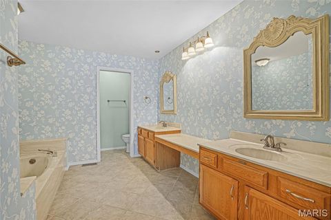 Tiny photo for 1928 Baxter Ridge Drive, Chesterfield, MO 63017 (MLS # 26016929)