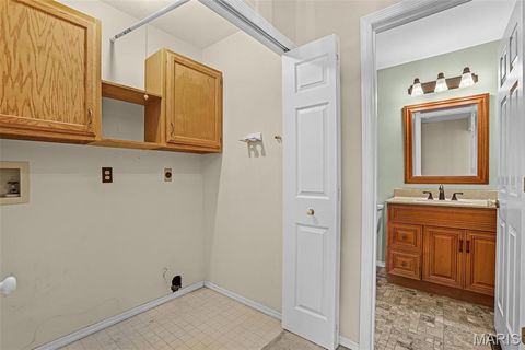 Tiny photo for 1928 Baxter Ridge Drive, Chesterfield, MO 63017 (MLS # 26016929)