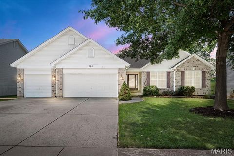 Photo of 226 Charging Bear Drive, Wentzville, MO 63385 (MLS # 26042457)