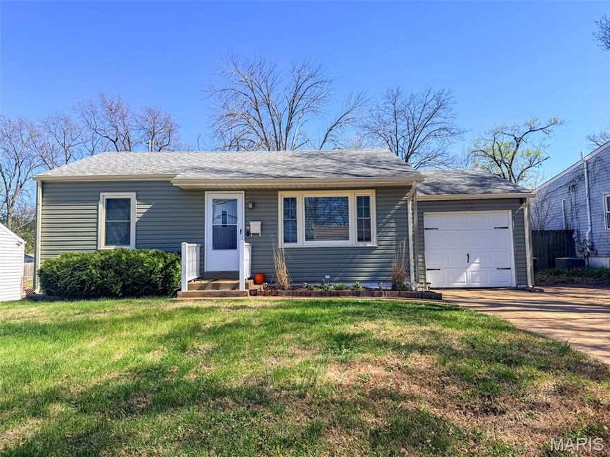 Charming updated ranch that is ready for you to move right in.  The kitchen is fully equipped and all appliances stay.  Even more exciting is the addition on the back that can be used for extra dining or living space.  The basement has a finished recreation area as well as a separate sleeping area.  If you still want more, the back yard is flat, fenced and private.  Come see for yourself!