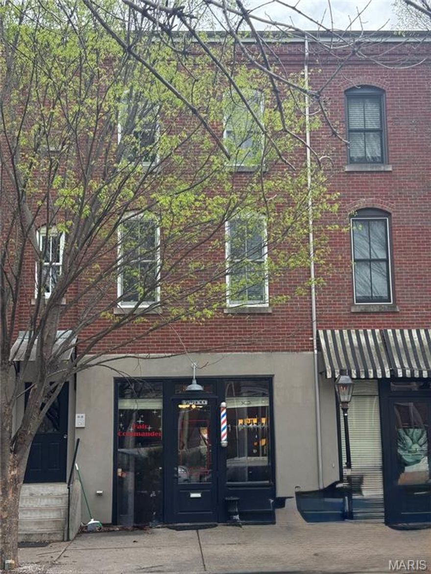 Live/Work
Opportunity in the Heart of New Town St. Charles!
Don't miss this rare opportunity to own a versatile live/work property in the highly sought- after New Town St. Charles community.
Whether you're an investor looking to rent the spaces separately approximately ($1,950.00 upper unit-$950.00 commercial space) or looking to run you're own Business steps from home, this property offers incredible flexibility and income potential.
The main level features commercial space with a half bath, HVAC, hot water heater,large glass-front entrance for visibility, and a rear door leading to a private driveway,ideal for deliveries, or additional access.
Above, you'll find a townhome -style residential unit spanning the second and third levels with it's own secure private entrance.                              The second floor offers an open living room and kitchen layout,  complete with a half bath and access to a deck off the eat -in kitchen, perfect for relaxing or entertaining, listening to the concert at the nearby amphitheater on a weekend.
The third level includes two bedrooms, two full bathrooms, and a convenient laundry closet.
These properties are rarely available and have consistently rented for the past seven years, with both units just becoming vacant in April 2026-making this a prime opportunity for an owner-occupant or investor. Profit and loss statements are available with a contract offer.

Enjoy all that New Town has to offer, including multiple pools (one with a lazy river), parks, lakes & canals for fishing, playgrounds, and vibrant community spaces. Walk to local favorites like the wine bar, Casa Mia, The District, BobaQue- Restaurants, Bridge coffee shop two doors down,  Marsala's grocery, Bonnidell's Ice Cream and many more. Enjoy Live Music at the Amphitheater and many other Events.
If you like being active they're is also a fitness center, or enjoy a nice bike ride or walk,it is truly like living in a park.