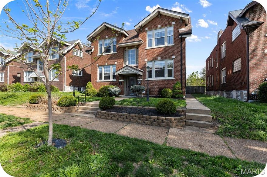 Motivated Seller! The builder spared no expense in this beautifully updated townhouse where high-end finishes blend seamlessly with rich historic details. Elegant moldings, classic woodwork, and gleaming floors create timeless charm throughout, while large East-facing windows fill the home with warm natural light. Completely renovated, this 3-bedroom, 2.5-bath home features an open-concept kitchen designed for both everyday living and entertaining. Highlights include a large center island with seating, 42” cabinetry, sleek granite countertops, and high-end stainless steel appliances. The kitchen flows effortlessly into the dining area, which opens onto a spacious deck overlooking the rear yard—complete with a cozy fire pit, custom built-ins, and an attached garage-port.
Upstairs, you’ll find three generously sized bedrooms, two full bathrooms, and a conveniently located laundry closet near the primary suite. The serene primary retreat boasts a tray ceiling, dual walk-in closets, and a luxurious en-suite bath with beautiful countertops, a separate shower, and a deep soaking tub. Ideally situated just blocks from Tower Grove Park and the Missouri Botanical Garden, this home also offers quick access to the vibrant dining and shopping of The Hill and is just steps from the Kingshighway library. A brand new dedicated commuter bike lane nearby provides easy connectivity to the Central West End, Washington University, and Forest Park. This location has top-tier walkability, historic charm, and vibrant urban amenities!  Roof only 2 years old!