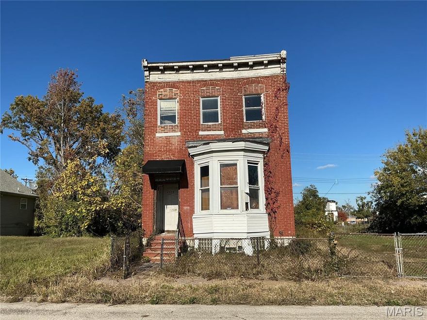 INVESTOR OR REHABBER SPECIAL!!!!! Located at 4411 Saint Ferdinand AVE, ST LOUIS MO 63113, this single-family residence in THE Ville AREA of St. Louis presents a unique opportunity to own a piece of history. This is a Full Rehab Project.  Built in 1893, featuring a Huge Lot... This residence, situated in the vibrant heart of the Ville offers a chance to craft an ideal living space to occupy or re-sell. Let your imagination run wild as you consider the possibilities this property holds. This residence is a canvas awaiting your vision.   Agent is related to the seller.