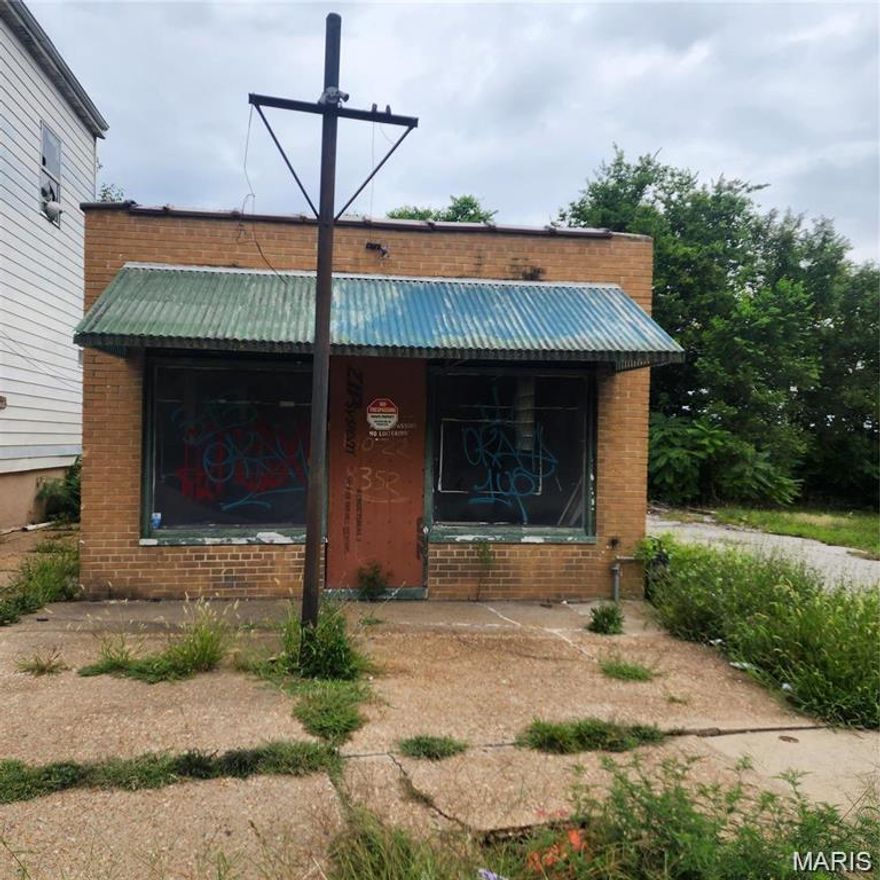 Bring your imagination! This unique opportunity includes three properties under one tax ID—an excellent deal for an investor ready to start or expand a business. The property was previously used as a church and includes a private residence to the left of the main building. There is ample parking available to the right of the church, and the corner location offers great visibility and accessibility.