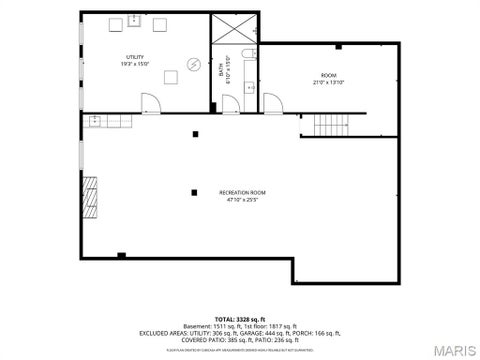 Tiny photo for 408 Algonquin Drive, Ballwin, MO 63011 (MLS # 26050643)