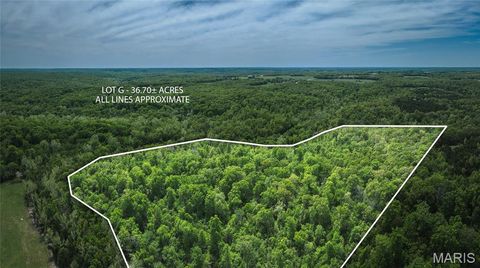 0 Lot G, Armadillo Lane Sullivan MO 63080