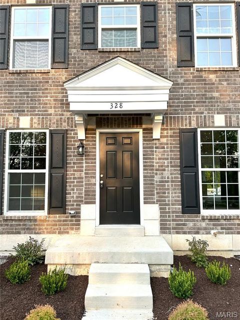 Photo of 328 Fall Harvest Parkway, Wentzville, MO 63385 (MLS # 26002416)