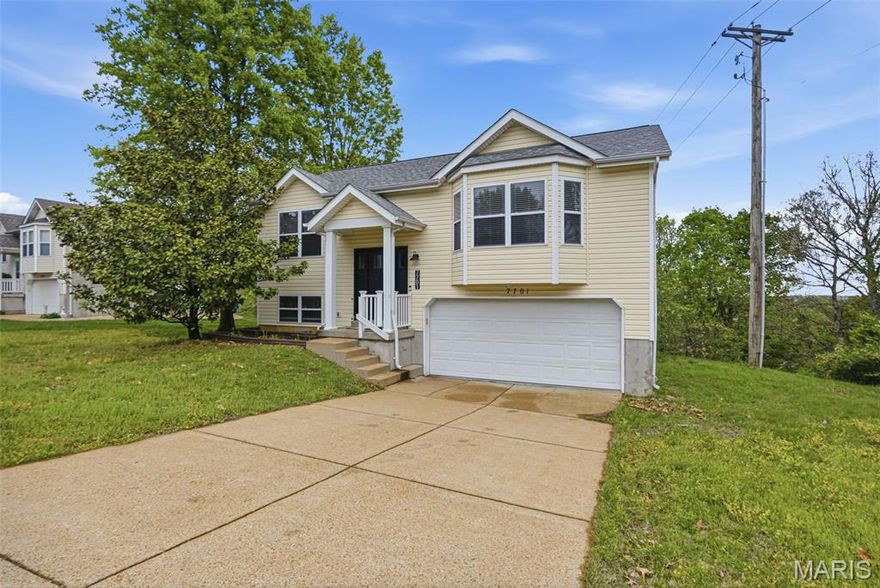 Welcome to this beautifully maintained 3 bedroom, 1.5 bathroom split foyer, where space meets style.  From the moment you walk in, you'll notice the attention to every detail.  With a large living area, a generous dining area, and a functional layout, this home is perfect for both everyday living and entertaining.  Downstairs enjoy the finished basement, the spacious laundry room and a half bath before walking out into the attached 2 car garage.  Upgrades include new lighting fixtures, HVAC, and a new composite deck, perfect for watching the deer on the trail in the quiet, peaceful back yard.  All stainless-steel appliances as well as the washer and dryer are included.  With restaurants, shopping, schools, and access to Hwy 55 all within minutes, this location is hard to beat!