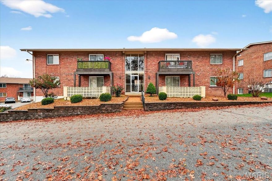 Well loved and well maintained first floor condo unit boasting over 850 sq/ft of living space including 2 generous sized bedrooms and 1 full size bathroom. New flooring, new vinyl windows, fresh coat of paint, new range/oven, new kitchen sink, new showerhead, bathroom mirror, and lighting installed are all some of the updates you won't have to worry about! Enjoy this move-in-ready, convenient first floor condo with just a few stairs leading into the building with the unit being the first one by the building entrance. You'll also love the covered concrete patio right off of the living room, perfect for those spring and fall days that allows for that indoor/outdoor living space feeling. Conveniently located just a few minutes from major highways, shops, parks, and restaurants! Scheduling a showing today and start building equity with a great entry price point, on a fabulous 2 bed / 1 bath condo to call your home!