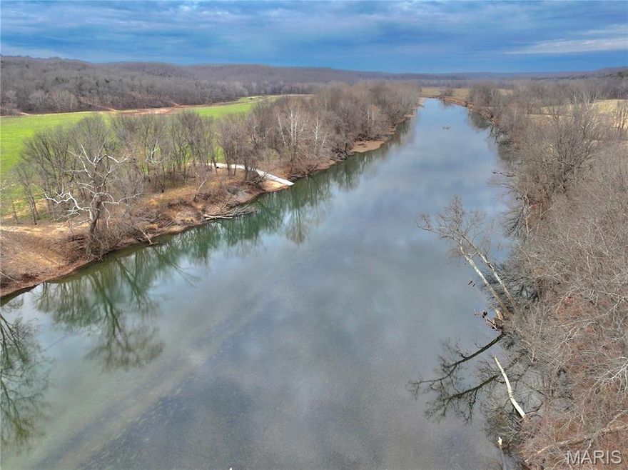 SELLER FINANCING AVAILABLE
6.93 acres on the Gasconade River, located just 15 minutes north of I-44 on a quiet, highly private stretch of this beautiful river. The property offers approximately 196 feet of direct river frontage, featuring clear water, scenic views, and a peaceful setting.
This tract sits at the end of a county road with a gated entrance, providing both privacy and security. Included with the property is 2+/- miles of private gravel road, ideal for walking, hiking, biking, or simply enjoying the land. A secondary deeded access point just downstream leads directly to a large, clean gravel bar, perfect for fishing, swimming, relaxing by the water, or launching a kayak or canoe. 
The property features a prime build site with power available, along with a road that leads straight down to the river, offering easy and convenient access. The land is rich in wildlife, known for deer, turkey, and abundant arrowheads, making it a dream for outdoor enthusiasts, nature and history lovers alike.
The rolling terrain and beautiful panoramic views provide multiple options for a river cabin, full-time residence, or recreational retreat. Additional adjoining acreage is available upon request, allowing you to expand your footprint if desired.
With seller financing available, this Gasconade River property offers a rare combination of flexibility, privacy, and natural beauty—ideal for a personal getaway, long-term investment, or legacy river property.