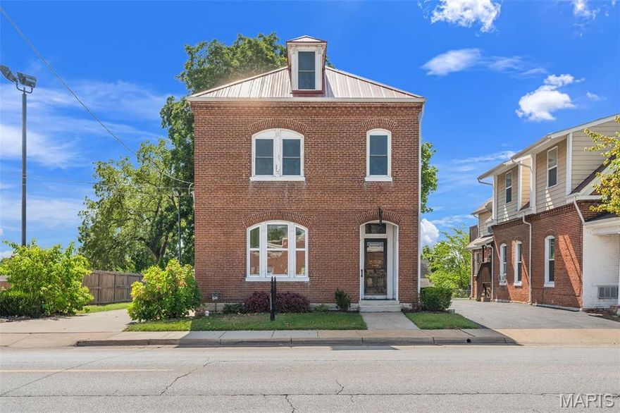 High Traffic location & excellent visibility, This charming updated 3-story commercial building is ideal for owner-occupant or investor. Zoned C-2 Overlay for flexible commercial potential (buyer to verify specific uses). This building is approx. 2100 sq ft+/-, built in 1890 and lovely maintained, it has a blend of historic character with functional commercial space. The main floor offers an attractive entry with a beautiful original staircase leading to the upstairs. Large front room office space with decorative (non-functional) fireplace, some original windows, shutters, hardwood floors, three additional rooms currently leased to a hair salon, and half bath. The upper level will find you multiple office spaces (two currently leased), a kitchenette, and half bath. The third level is great for an additional office space or bonus room. Nice covered back porch with composite floor. Asphalt parking lot in the rear for 5 cars. (Main floor rent $700 a month until July 26 & prorate utilities, gas & electric,) (Upper two offices currently rent for $700 month-to-month). Make your appointment to see this charming Commercial Building! Listing agent has to accompany.