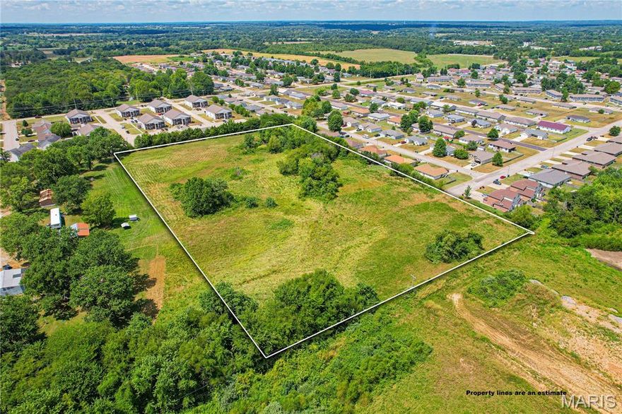 DEVELOPER ALERT!  Or just savvy investor, this 8 acres is PRIME for residential development of medium density housing, surrounded by duplexes and apartments, the drive into Phillips is a large subdivision already developed and ready for new neighbors!  Flat, large and full of potential are just a few of the words that best describe this parcel- how would YOU develop it? Just off interstate 44 this parcel has a direct line to the Ft Wood area and the City of Lebanon is READY and WAITING for more medium density homes.  City water and sewer complete this package.