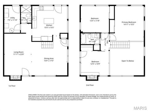 Tiny photo for 424 Belleview Avenue, Webster Groves, MO 63119 (MLS # 26036001)