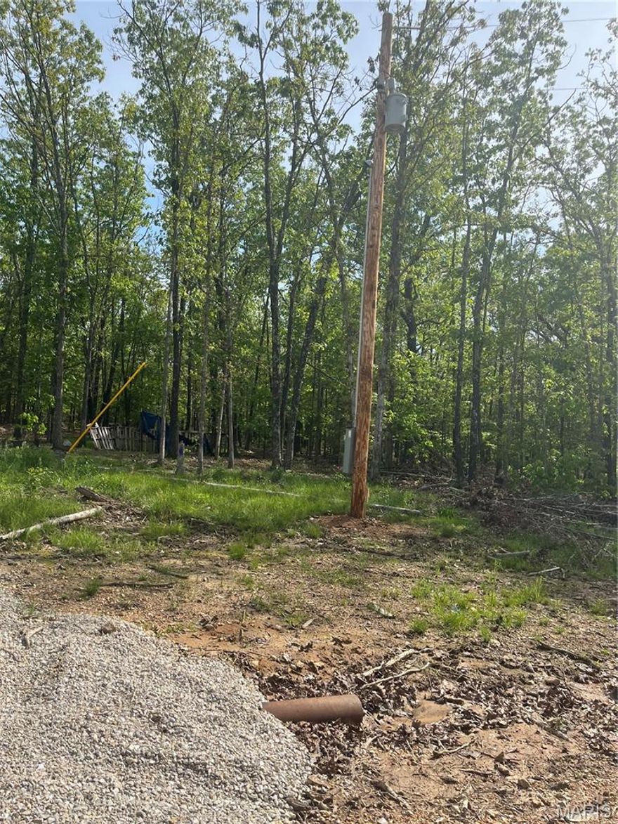Financing with $30,000 down at 6.5% for 10 or 15 years with verification of job stability.  Conveniently located just 5 minutes from town, surveyed level wooded 5.03 +/- acres.  This property already has ELECTRIC, WATER and PILLAR FOUNDATION.  It is 1 minute away from Shawnee Lake Conservation Area, minutes away from Dry Fork, Crooked Creek and the Meramec River.   In close proximity to Montauk State Park and the Current River as well.  Outdoor enthusiasts will enjoy the Ozark's world class fishing, hiking, floating, and camping.  Great place to build your dream home!  This property offers the blend of location, amenities, and natural beauty in one of Missouri’s most scenic regions. Don’t miss this one! Perfect place for privacy and enjoying all that nature has to offer.  A brand-new home has been built on the first plot.  HWY 19 to CR 4110 (Walking Faith Ministries) to CR 4180 follow road until you see a realtors sign on your left, turn left on gravel drive.  New home will be first one on your right, keep going until you see the red realtor sign to your right.  All paved roads to property, less than 1/8 mile gravel.  Some restrictions.