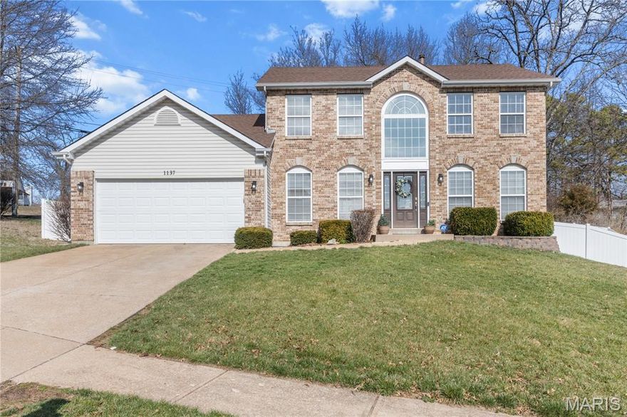 Stop scrolling. This is the one that actually delivers on space, updates & a layout that works.
Located in the sought-after Winter Valley subdivision, this 5 bed, 3.5 bath home offers over 2,500 sq ft of thoughtfully updated living space designed for both everyday living & entertaining. From the moment you walk in, you will notice the continuity of the fresh flooring throughout, updated lighting, & a layout that simply makes sense.
The custom kitchen is a true centerpiece, featuring a large island with dedicated prep space on one side & a breakfast bar on the other, creating a natural gathering spot without sacrificing functionality. It opens into inviting living areas with built-in shelving & an electric fireplace, while the mudroom & main floor laundry add everyday convenience.
The primary suite and 2 bedrooms are located on the second floor and the finished lower level expands your living space with a comfortable recreation area, perfect for comfortable TV viewing/gaming/entertaining. Two additional bedrooms with egress windows & a full bath offer flexibility for guests, work-from-home needs, or hobbies, including a room with extra storage that works well as an office or craft space.
Step outside to a fully fenced private backyard with an irrigation system & a newly regraded terrace, creating a larger, more usable patio area. 
Major updates include a newer roof, furnace, fencing, flooring & more. A pre-listing inspection has been completed & is available for buyer review, contact your local agent today.