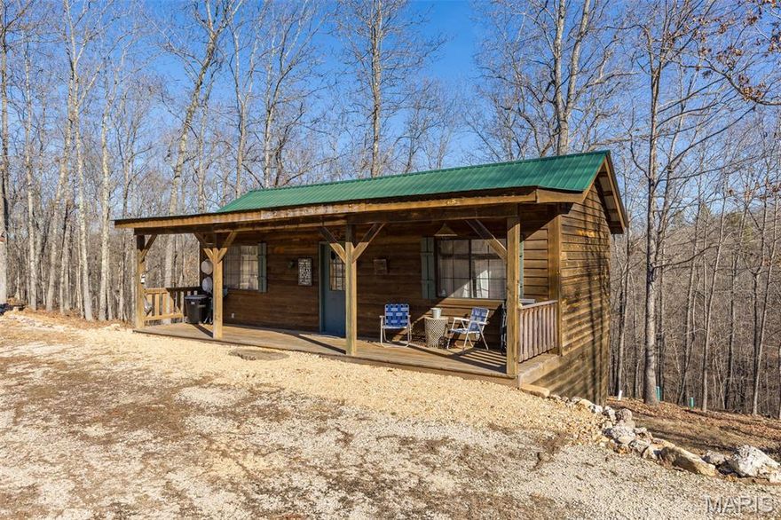 Looking for your "weekend getaway" place? This great cabin sits in the Missouri Ozarks within a gated/private community. The lifestyle this cabin and community offer you is outdoor heaven! 20 acres of common ground with picnic area and river access at the spring fed, crystal clear Black River! Your cabin retreat sits on 12 acres. This cabin features an updated interior with great kitchen and bathroom addition. Outside you have an 8'x10' out building that is a shower house right by the camping spot with electric hook up! Seller just had well drilled and ready for you!  There is a large fire pit and entertaining area ready for your summer nights under the stars! If your hobbies include, hunting, fishing, bird watching, floating, or just taking a stroll along the river- this is YOUR place! Must have an appointment with licensed agent to enter the private neighborhood for your showing- do not go through gates without an agent.