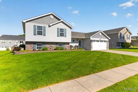Tiny photo for 443 Prairie Creek Drive, Wentzville, MO 63385 (MLS # 26029889)