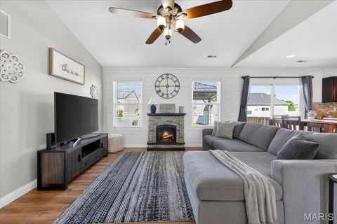 Tiny photo for 443 Prairie Creek Drive, Wentzville, MO 63385 (MLS # 26029889)