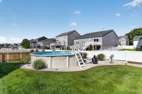 Tiny photo for 443 Prairie Creek Drive, Wentzville, MO 63385 (MLS # 26029889)