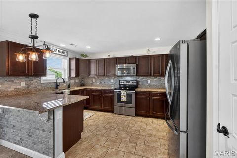 Tiny photo for 443 Prairie Creek Drive, Wentzville, MO 63385 (MLS # 26029889)