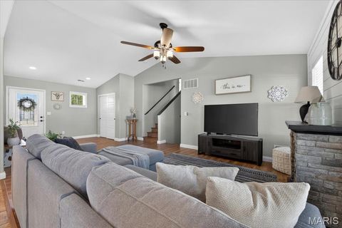 Tiny photo for 443 Prairie Creek Drive, Wentzville, MO 63385 (MLS # 26029889)