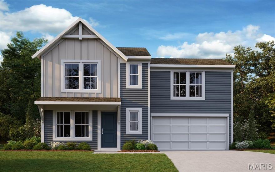 New construction by Fischer Homes in the beautiful Serenity Woods community, featuring the stunning Harper design. This thoughtfully designed layout is perfect for style and practicality with, 3 bedrooms 2 full baths, and 1 half baths. The inviting family room is the heart of this plan, making it the perfect gathering space. The open kitchen with a large island and walk-in pantry connects to the morning room. The owner's suite features a private bath and walk-in closet. The spacious 2-bay garage completes this exceptional home.