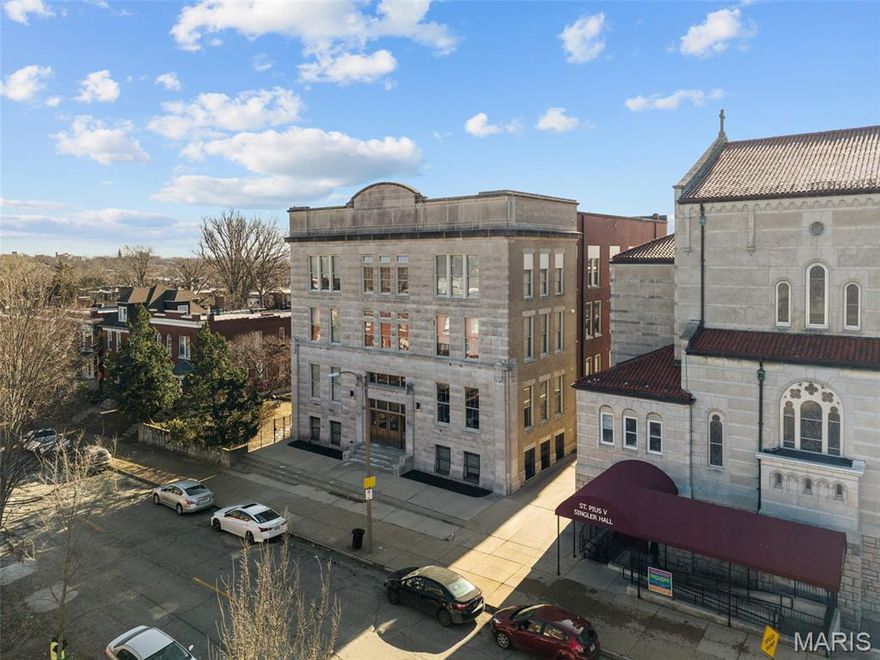 The La Maison apartments, located at 3530 Utah Street, the property presents a unique investment in a meticulously restored historic schoolhouse in Tower Grove East. This boutique-style building features a variety of floor plans, including studio, one-bedroom, and two-bedroom units, many of which offer high-demand loft-style layouts. Each apartment is finished with premium finishes, including quartz countertops, custom cabinetry, stainless steel appliances, and original hardwood flooring. The architectural integrity of the building is preserved through soaring ceilings and oversized windows that provide significant natural light. Historic details, such as original built-in bookshelves and vintage chalkboards in select units, offer a distinct character that differentiates this property from standard modern developments.

La Maison presents immediate upside through rent growth and operational efficiencies.  The current in-place average rents trail market by ~$275/unit/month, allowing a clear path to increasing cash flow through unit turnover and improved management. Comparable renovated units in the area support the proforma rent assumptions. 

Situated near Tower Grove Park, South Grand Retail, SLU Medical and close to Downtown St. Louis, La Maison has significant upside with strong rental demand. La Maison provides an opportunity to acquire a well located asset with income, growth and long term appreciation potential.