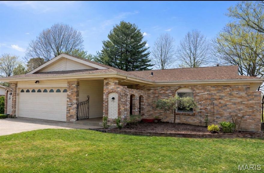 Welcome to this charming 3-bedroom, 2 full bath home featuring a stunning front entry with an inviting walkway and beautiful curb appeal, highlighted by meticulously landscaped front yard and pool surroundings. Step inside to find gorgeous hardwood floors and an abundance of natural light throughout. The spacious layout includes a separate dining room, perfect for gatherings and entertaining. HVAC is 1 yr old. 
The kitchen is a standout with 42-inch cabinets, ample counter space, and plenty of room to cook and host. Just off the main living area, enjoy a covered patio that overlooks a large, pie-shaped backyar,ideal for outdoor entertaining, play, or relaxing evenings by the pool. A convenient shed offers additional storage.
Complete with a 2-car garage, this home combines comfort, functionality, and beautifully maintained outdoor living spaces. Don’t miss the opportunity to make it yours!