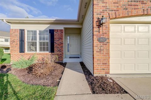 Tiny photo for 160 New Holland Drive, Chesterfield, MO 63017 (MLS # 25076815)