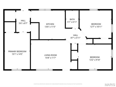 Tiny photo for 9866 Dennis Drive, St Louis, MO 63136 (MLS # 25082643)