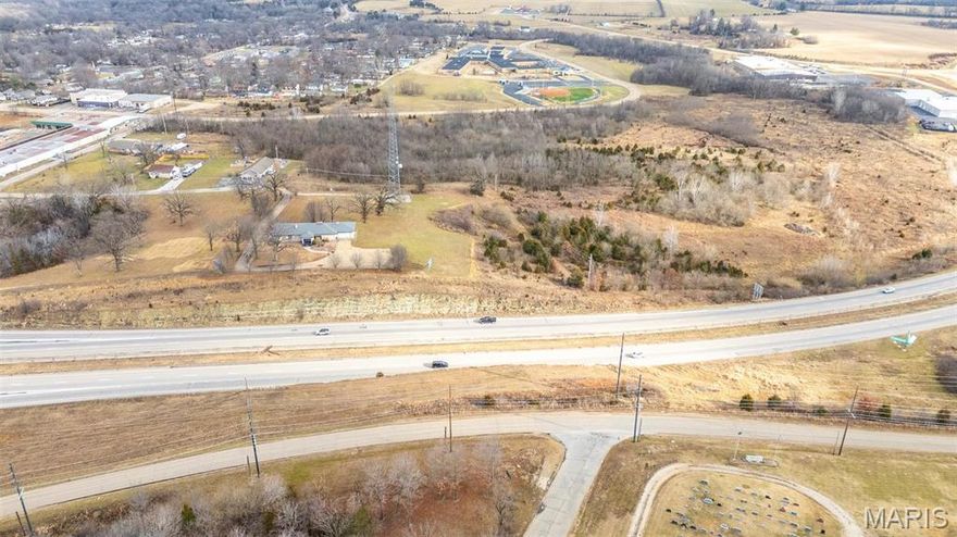 Unlock the potential of this 1+/- acre commercial lot in Bonne Terre, perfectly positioned with direct frontage and visibility from Highway 67. High traffic counts and easy access make this an ideal site for retail, office, or service-based development. The raw land provides a blank canvas, offering the flexibility to design and build to suit your business needs. Take advantage of this rare opportunity to establish your presence in a growing area with maximum exposure and convenience.