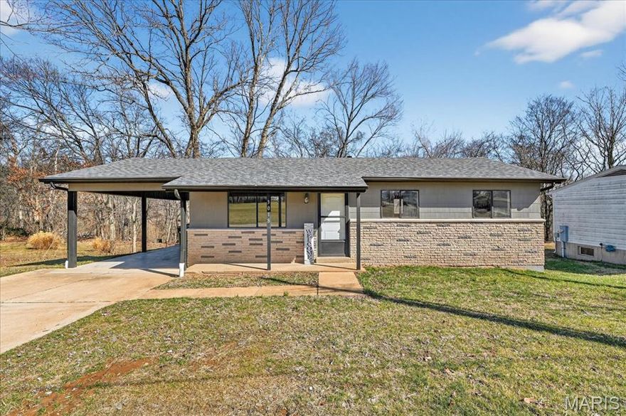 SHOWINGS BEGIN  FEB 21st
Move-in ready, Looks Like NEW inside and out! This beautifully updated 3-bedroom, 1-bath home offers modern living with major recent upgrades, including a brand-new septic system, new architectural roof, and new 200 amp electrical panel.
Step inside to find a completely refreshed interior featuring new flooring, paint, trim and fixtures throughout. There is a newly updated bath, and a stunningly updated kitchen complete with NEW stainless steel appliances. The main floor currently features a convenient laundry room (formerly the 3rd bedroom), which can easily be converted back to a bedroom by taking washer and dryer to lower level hook ups depending on your preference/ needs.  The possibilities are endless with the unfinished walk out basement to add your finishing touches. 
Enjoy quiet mornings overlooking the wooded backyard—a perfect private retreat for watching local deer and nature. The home is on a private road tucked back with no through traffic. 
With a refreshed exterior and all the hard work already done, this home is ready for its next chapter!