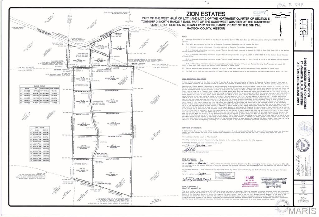 Zion Estates - Land