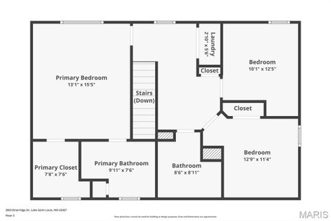 Tiny photo for 2003 Briarridge Drive, Lake Saint Louis, MO 63367 (MLS # 26067619)