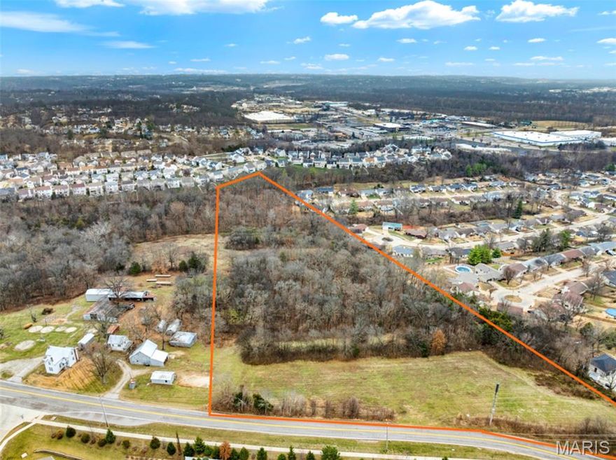 Discover a rare opportunity to own a peaceful 10 +/- acre vacant tract in south Saint Louis County, just off the I-55 corridor. This expansive parcel offers significant flexibility for a wide range of development and investment strategies. Whether your plan is to build multiple lots, create your dream private estate, or hold for future market appreciation, this property delivers both location and potential.

With excellent road frontage and utilities bordering the property, this one is a must-see for those looking for possibilities in the south Saint Louis County area.