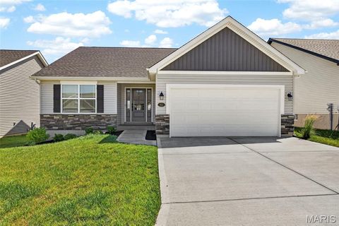 Photo of 833 Cedarwood Drive, Moscow Mills, MO 63362 (MLS # 26033096)