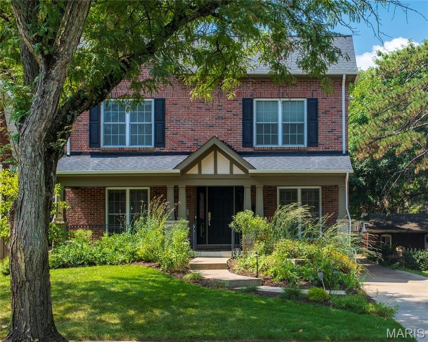 Beautifully crafted by Mark S. Mehlman, this home sits just steps from the heart of Clayton. With 4 bedrooms, 4.5 baths, and roughly 4,050 sq. ft. of living space, enjoy everyday practicality on a deep, level lot. The main floor is built for entertaining: 9’ ceilings, hardwoods, clean lines, and a vibe that says modern but not sterile. A foyer opens to dining and office/living spaces, while the kitchen and great room are where life actually happens. Gather around the giant island in the chef's kitchen and pretend to listen as you gaze at your granite counters, double oven, 6-burner cooktop, and a butler’s pantry. The great room, anchored by a fireplace and custom shelves, flows to a patio and landscaped yard—perfect for BBQs, chaotic playdates, or that glass of wine that mama needs. Bonus: laundry/mudroom with custom cabinetry and a legit dog shower, because who likes dirty paws? Upstairs, the primary suite is the retreat you’ll actually use: spa bath with heated floor, soaking tub, shower, dbl vanity, and a closet that can handle your shopping habit. Three more large bedrooms and two full baths keep everyone else happy. LL features 9’ ceilings, full bath, gym/office, and a rec room begging for a golf simulator (instant new friends). Add in all the tech, two-car attached garage, Hardie siding, irrigation, and a dog fence, and you’ve got style, smarts, and convenience—all within walking distance of Clayton’s dining, shopping, and easy access to major highways and the airport.