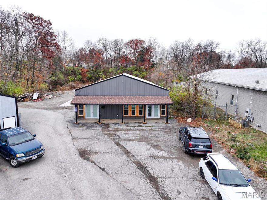 Well-maintained 3,000 SF industrial building features 13’ clear height, three 10’ x 10’ grade-level doors, and strong power with two 300-amp services. Recent upgrades include an insulated metal roof, newer metal siding, and three newer HVAC split systems—minimizing near-term capital needs. Zoned Industrial and ideal for warehouse, light manufacturing, or owner-user/investor opportunities. Currently leased through 8/31/26, providing immediate income.