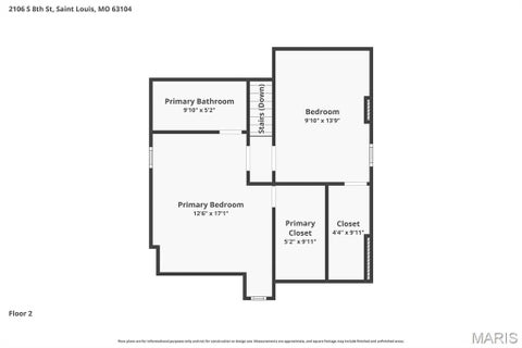 Tiny photo for 2106 S 8th Street, St Louis, MO 63104 (MLS # 26058621)