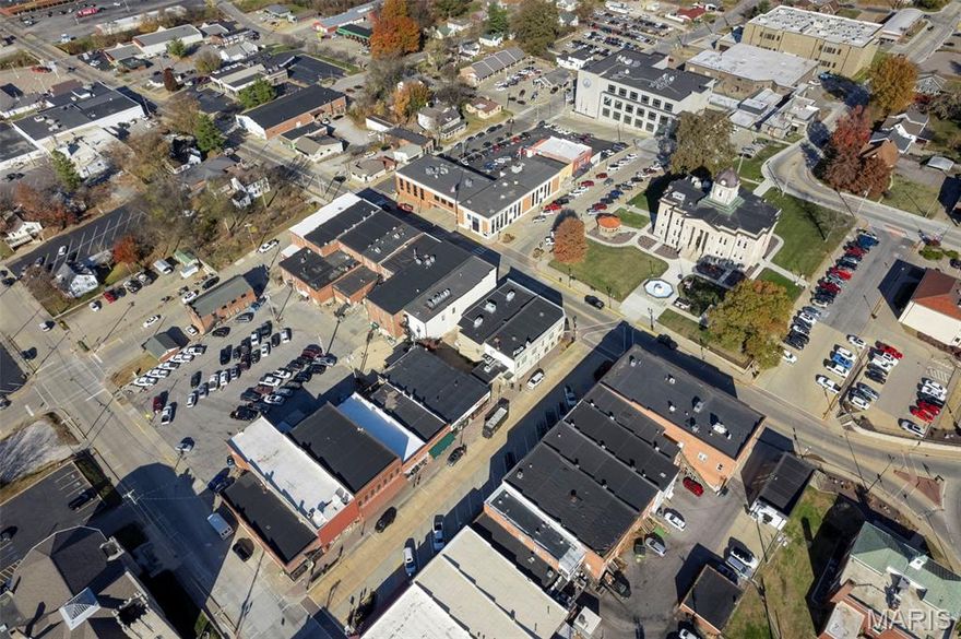 Standing proudly on the historic downtown square, this 2-story building with basement is more than real estate—it’s a landmark. Built in 1888,  it blends Jackson’s history with exceptional potential for modern use. With unmatched views of the newly remodeled courthouse, the location is second to none.

Property Highlights:  Prime corner location, Multiple entrances, private elevator, Some private parking, Spacious 2nd level with views of exception, Expansive basement, Historic architectural details throughout. Former full-service bank with large drive-thru—great for a restaurant, upscale takeout, or unique service concept. Top Potential Uses: Upscale restaurant, Boutique hotel or Airbnb.  Professional office suites.  Retail destination.. Church or event center. This building offers heritage, visibility, and endless possibility—all on Jackson’s  most iconic corner.