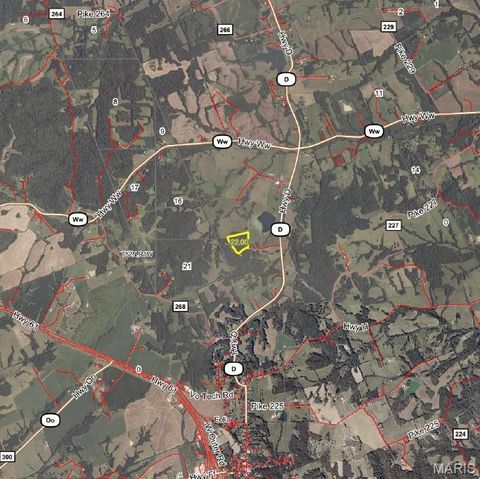 Tiny photo for 0 Highway D - Tract 6 (22+/- Acres), Eolia, MO 63344 (MLS # 25073444)