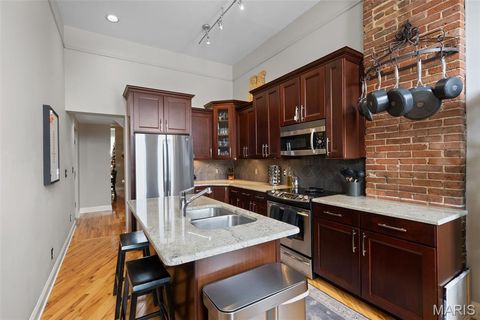 Tiny photo for 1913 Hickory Street, St Louis, MO 63104 (MLS # 25079562)