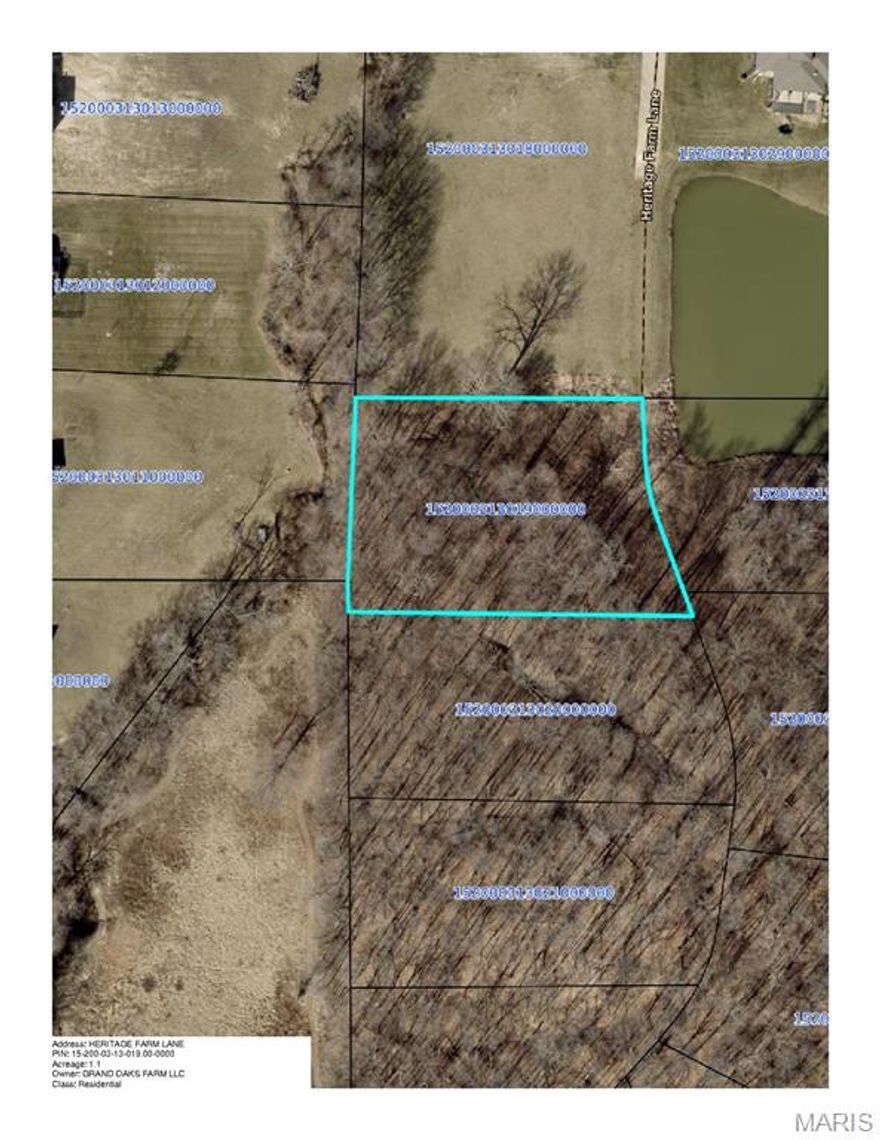 Build your dream home in the perfect location! Heritage Farms Estates offers the ideal balance of peaceful country living with the convenience of being just minutes outside of Cape Girardeau and Jackson. There are currently only 7 lots remaining, each featuring over one acre of space for your custom build. These lots are construction-ready with County water and Ameren Electric available at the property. for all your high speed internet needs, Circle Fiber is one street over and is requested to be installed. Don't miss your chance to secure your spot in this desirable community!