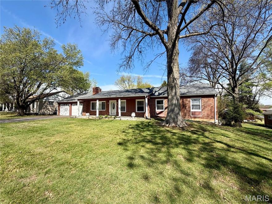 Spacious Ranch on Nearly Half an Acre with Walkout Basement!

Don’t miss this opportunity to own a 3-bedroom, 2 full bathroom home with over 1,600 sq ft of living space situated on a generous .45-acre lot. With a great floor plan, spacious rooms, and plenty of natural light, this home offers incredible potential to make it your own.

Enter through the front living room, which flows into a comfortable family room featuring a fireplace, perfect for cozy evenings or entertaining guests. The layout continues into the dining room and kitchen, providing a functional space for everyday living. Just off the dining room is a covered back patio, creating a great spot to relax, grill, or enjoy the large backyard.

All bedrooms are generously sized, offering plenty of room and flexibility. The oversized 2-car garage provides ample parking and storage space, and a full bathroom is conveniently located just inside the entry from the garage.

The full walkout basement offers additional possibilities for storage, recreation, or future finishing.

Located in a community that requires owner occupancy (no rentals allowed), this property presents a great opportunity for buyers looking for space and the ability to add their personal touches. Home is being sold AS IS.