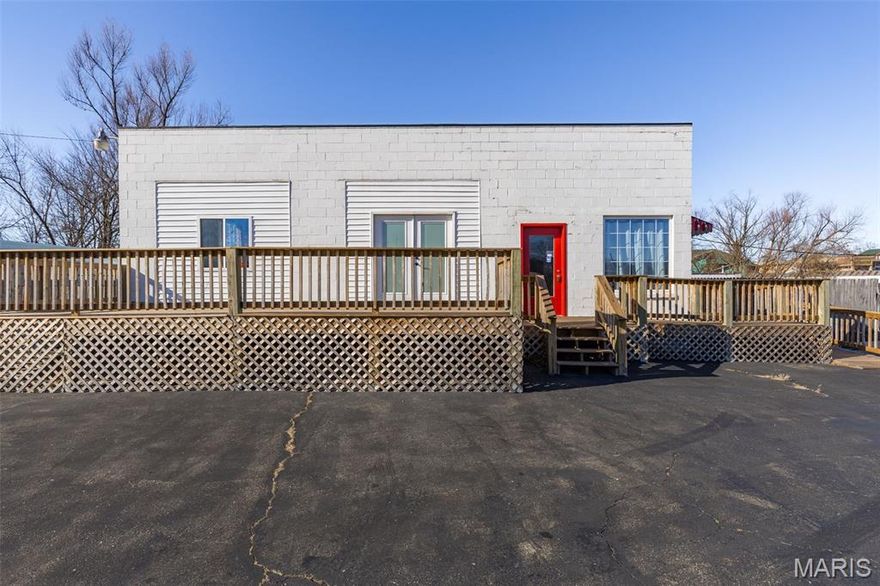 Agent Owned building, check out this amazing opportunity to get your hands on a remodeled commercial building on Lincoln Drive in Fredericktown MO featuring ample amounts of parking with signage on a busy city street, perfect for promoting your business to the public. ADA compliant accessible ramp with deck to enjoy the good weather days while working away. High efficient mini splits have been added cutting down on the power bill and room to room comfort. Basement for storage as well, set your showings up while you can.