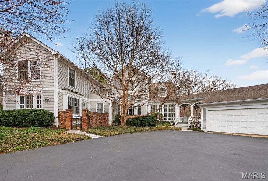 Showings begin March 20th - Discover the perfect blend of old-world charm and modern updates in this beautiful Ladue home. From the moment you arrive, timeless architectural details and inviting curb appeal create a warm and welcoming first impression. Inside, gorgeous wood floors flow throughout the living spaces, showcasing the home’s craftsmanship and character. A stunning staircase serves as a striking focal point, adding elegance and classic charm the moment you step inside.
The light-filled living areas offer a comfortable flow ideal for both everyday living and entertaining. The updated kitchen features modern appliances, generous counter space, and stylish finishes that complement the home’s original character. Luxurious new bathrooms by Chouteau Construction provide spa-like comfort with high-end finishes and thoughtful design, while spacious bedrooms create relaxing retreats.
Step out to a gorgeous temperature controlled sunroom that runs along the entire back of the home, offering the perfect space to relax, entertain, or enjoy peaceful views year-round. Outside, the yard has beautiful gardens and a fountain as well as lovely yard. Ideally located near shopping, dining, and parks, this home offers the best of both worlds—historic charm paired with modern updates today’s buyers love.